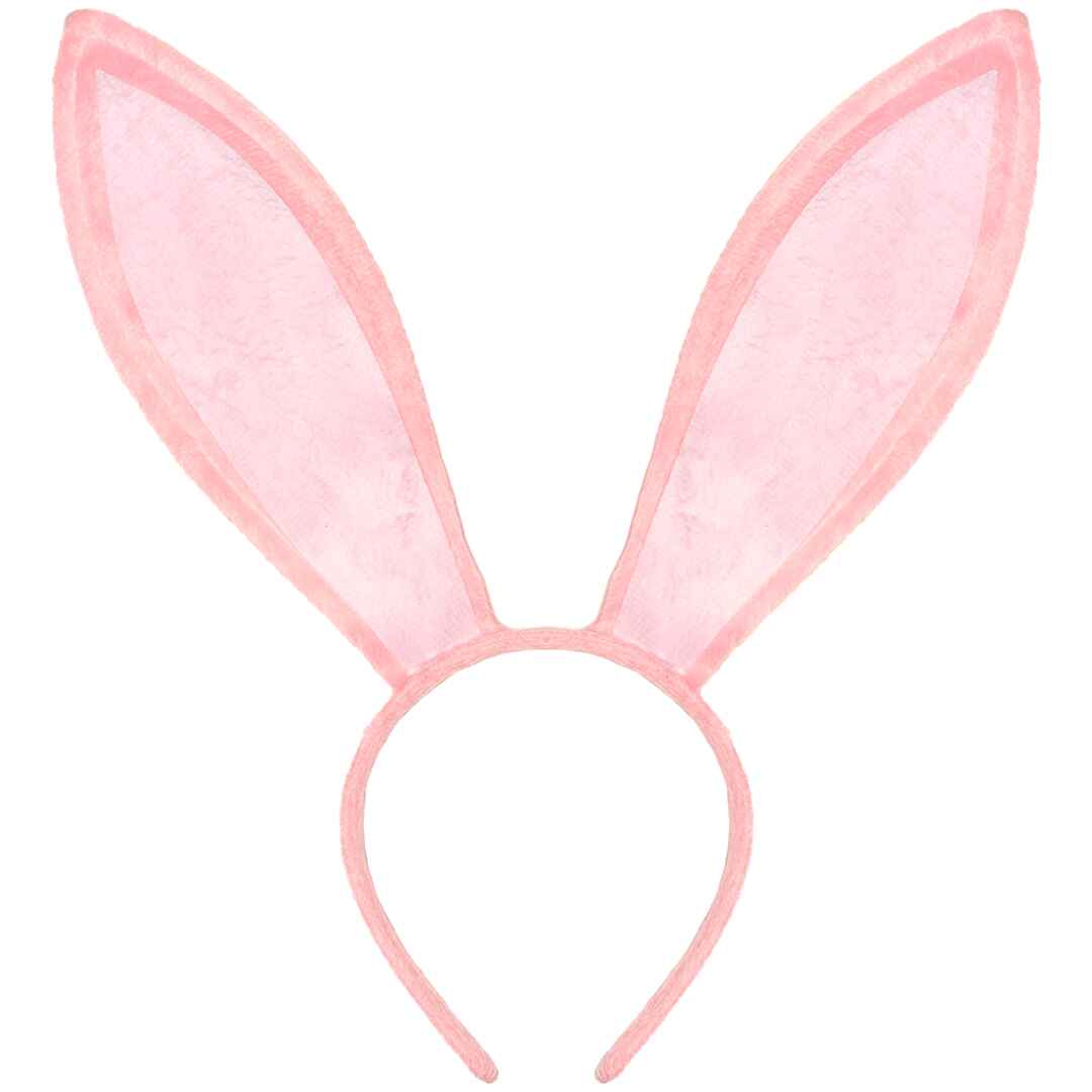 Funcredible Pink Bunny Ears Headband