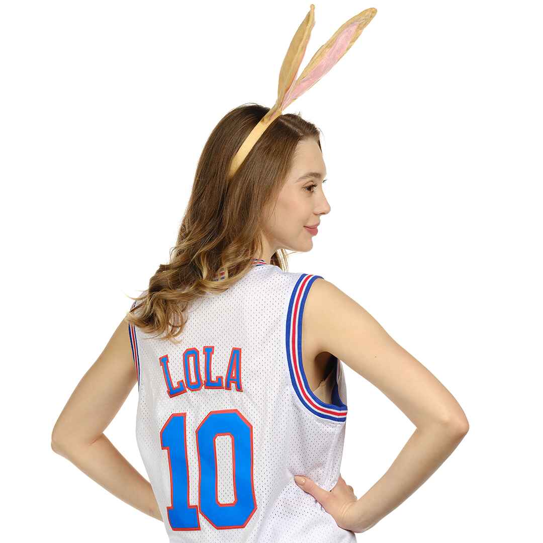 Lola and bugs bunny ears headband