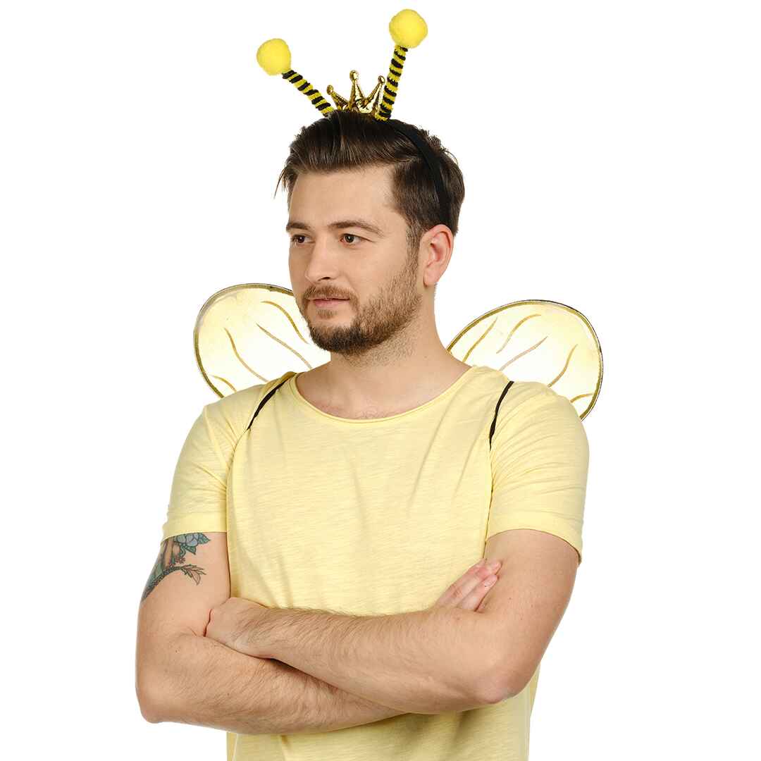 yellow fairy wings adult great bee