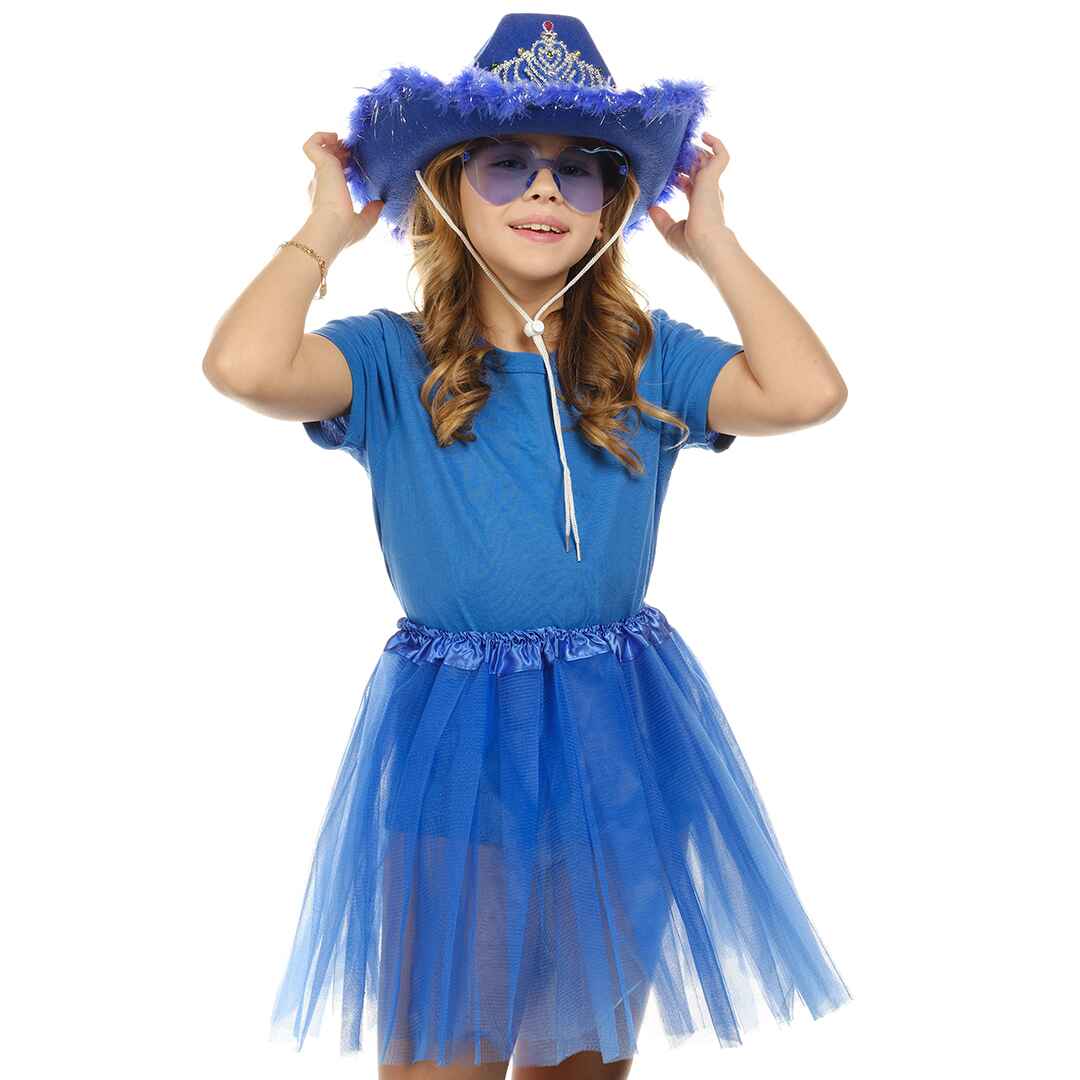 blue and pink cowgirl hats blue cowboy hat to decorate blue cowboy hat costume blue hat cheap