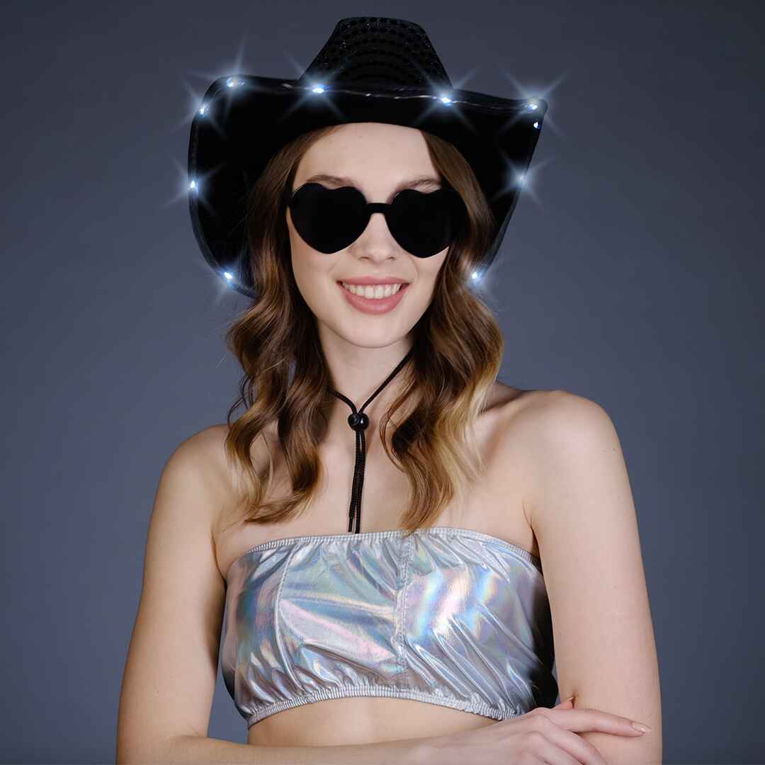 feather hat black black cowboy hat for women costume cowgirl hat dress up adult cowgirls bride hat