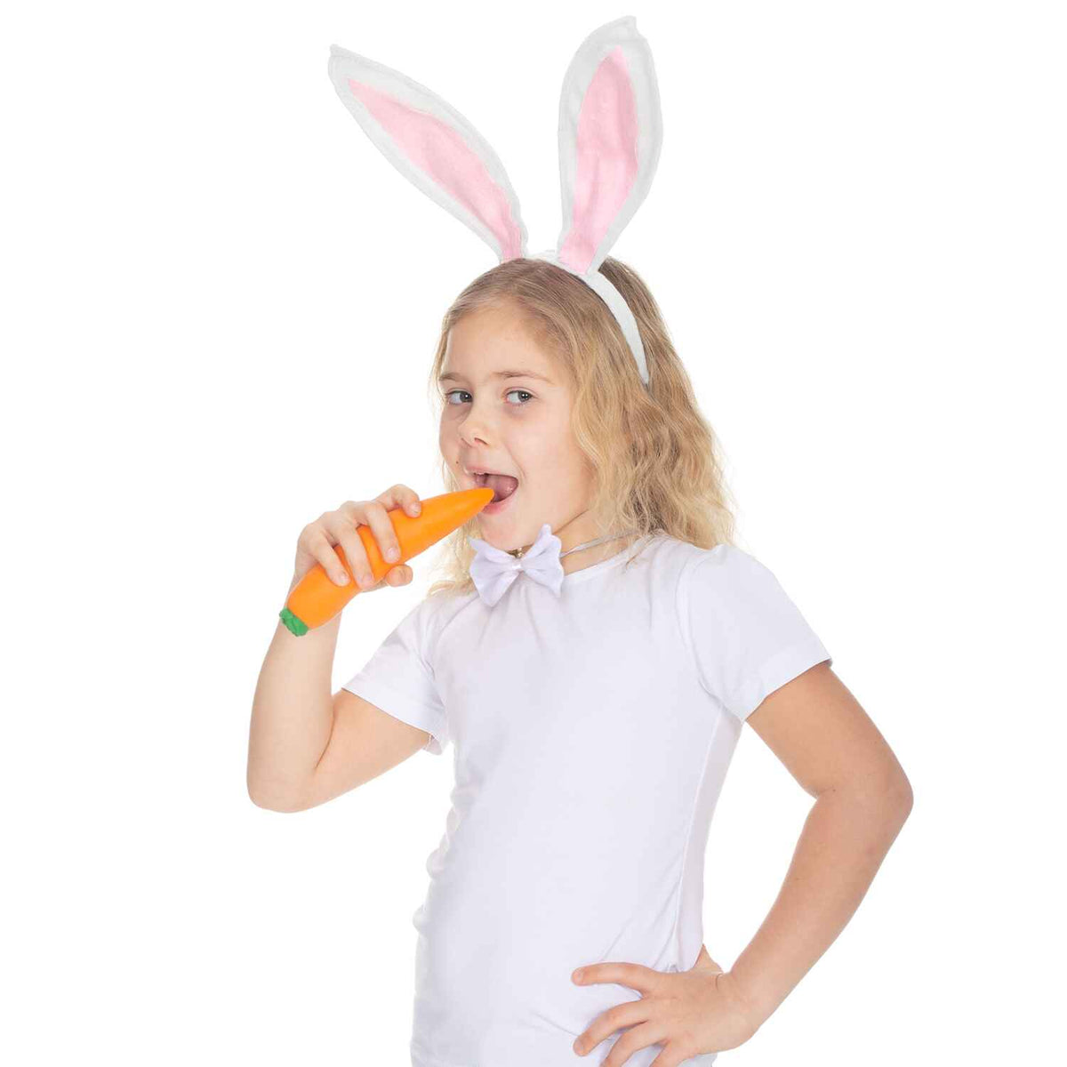 white bunny toddler kids gray wire headbands