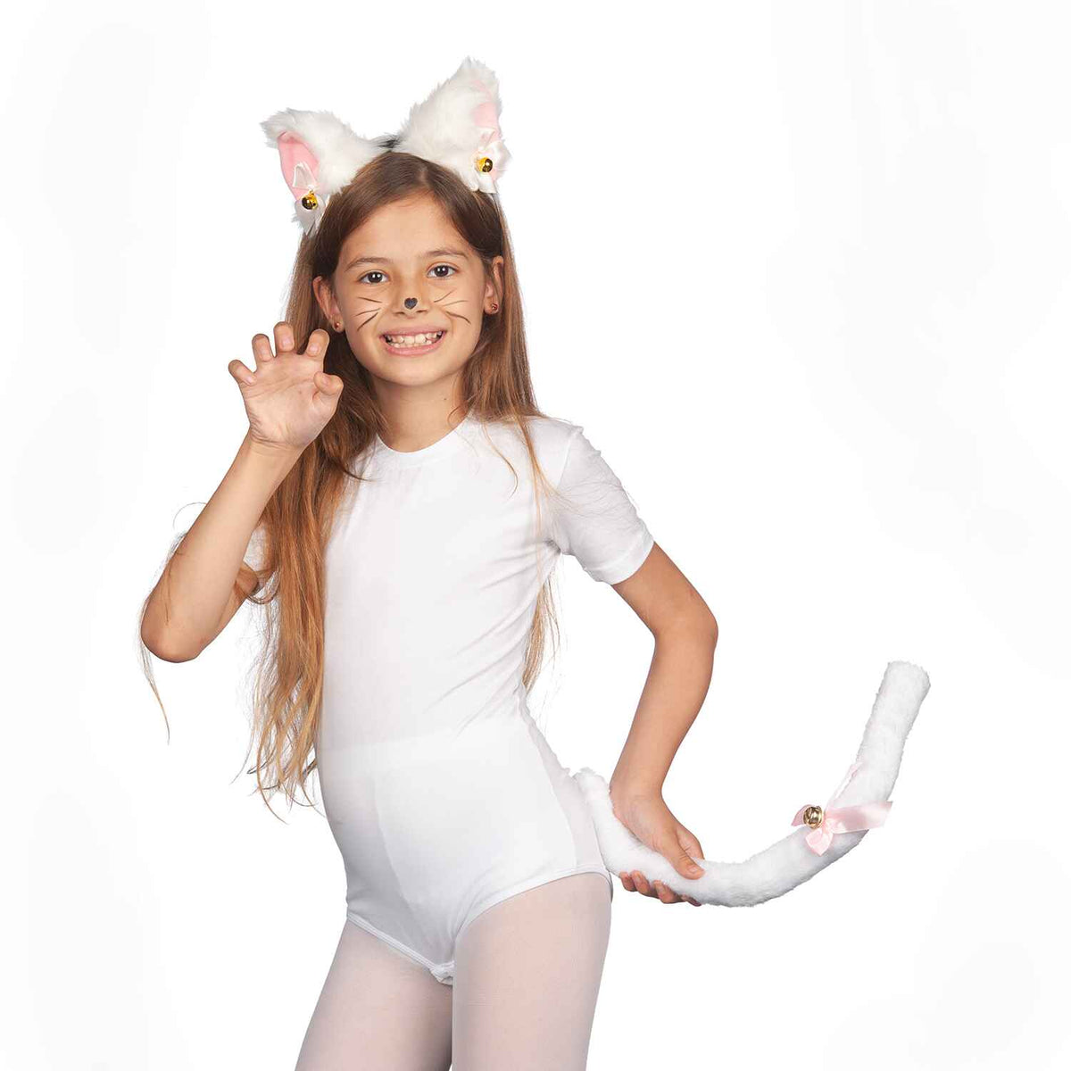 ariana grande cat costume, eats, grey, white cats car teens hairband toddler womans band tabby