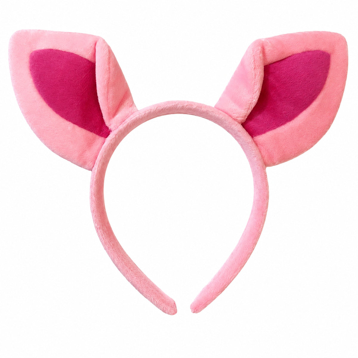 Pink Pig Ears Costume Headband