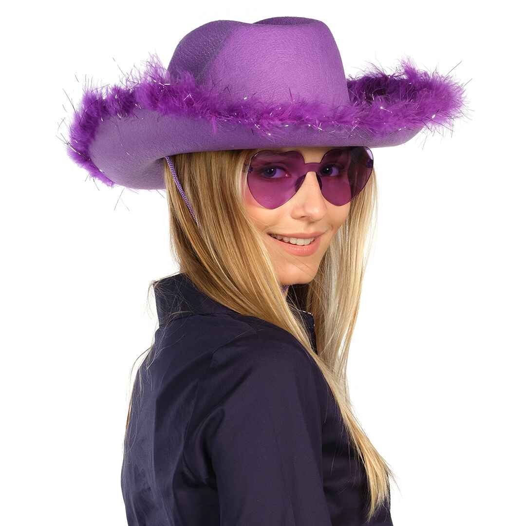purple cowboy hat with feathers cowgirl hat with feathers cowgirl hat tiara cowgirl hat
