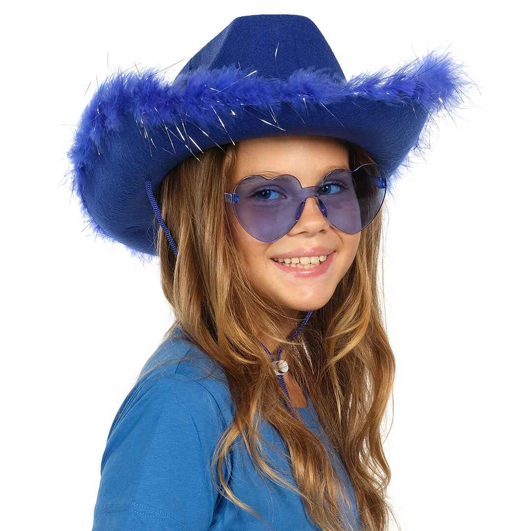women’s cowgirl hat with feathers cow girl halloween dark fluffy cowgirl hat cowgirl hat with feathers