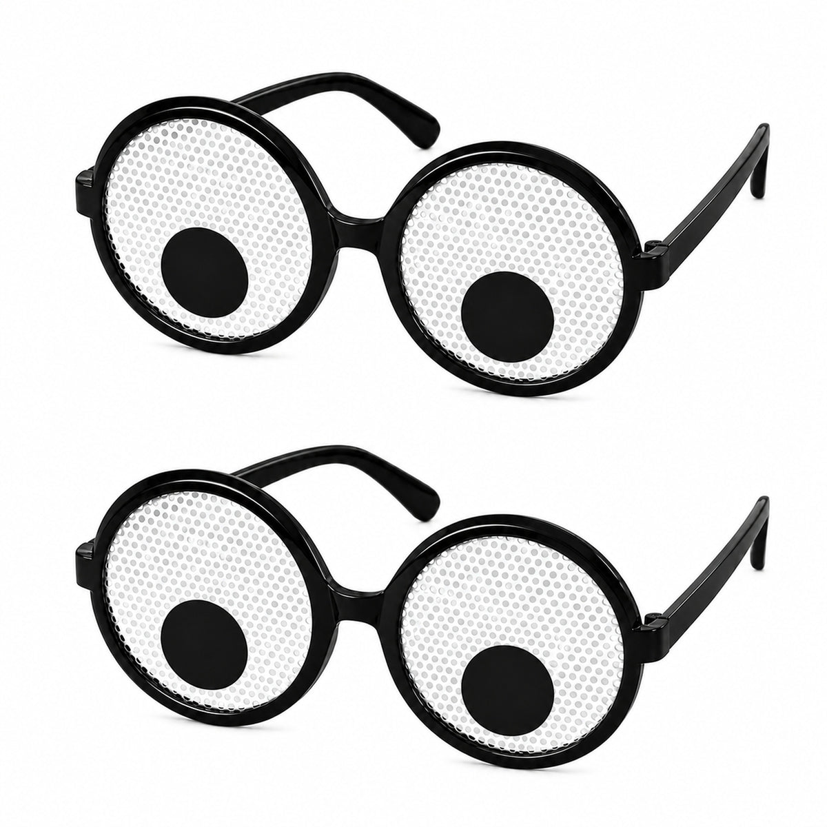 Big-Eye Novelty Glasses Set of 2