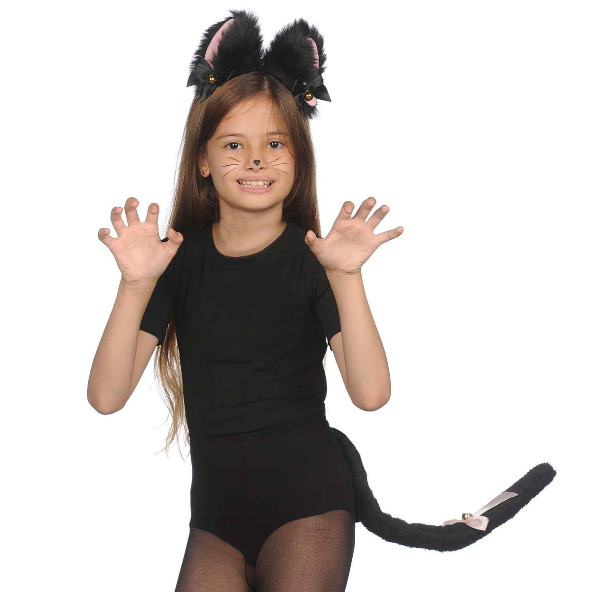 kitty little girl kitten eara catwoman cat woman customes orejas de gato