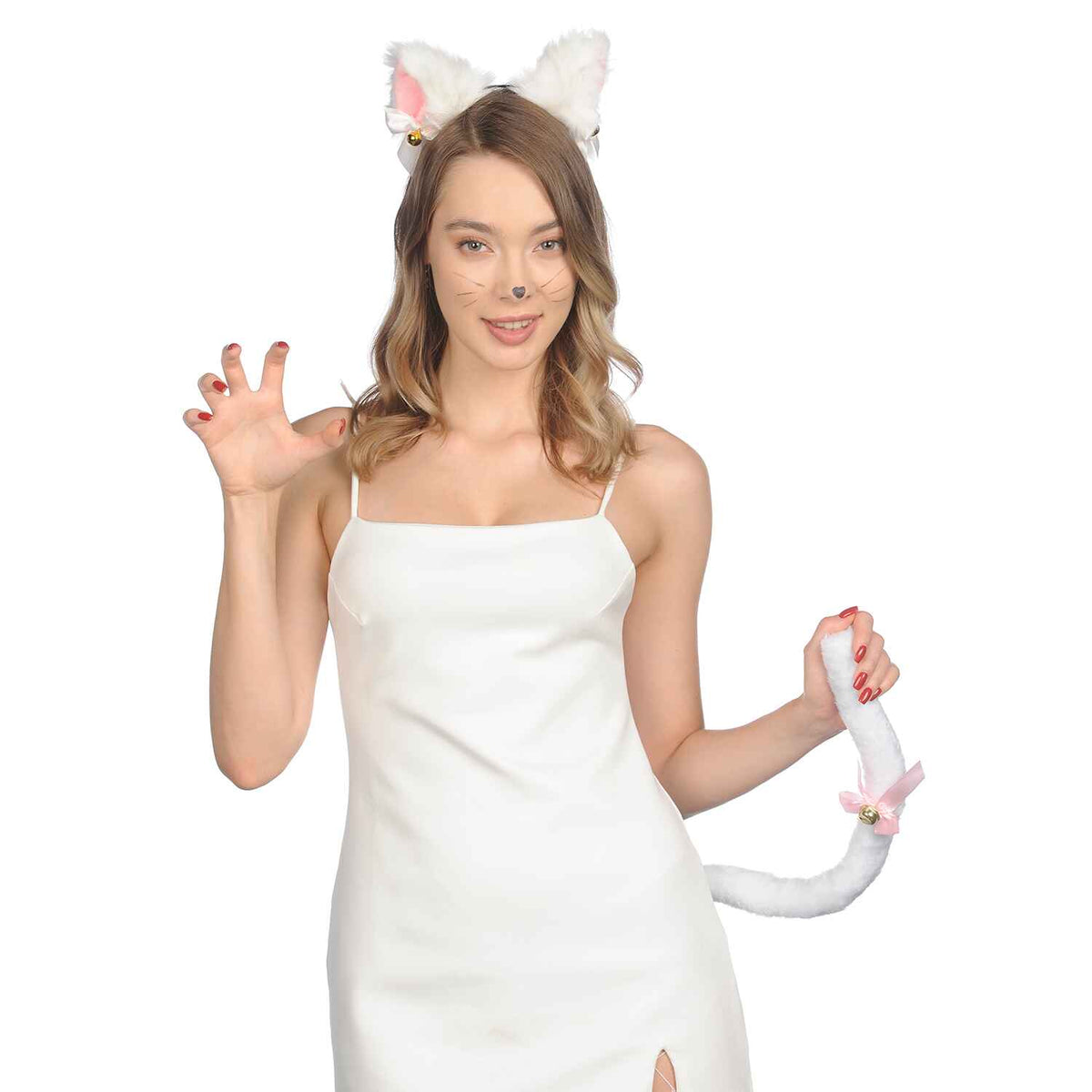 headbands maid accessory puppy fuzzy large cat ears kitty 